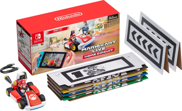 Nintendo Mario Kart Live: Home Circuit Mario Set radiostyrd modell Bil Elmotor