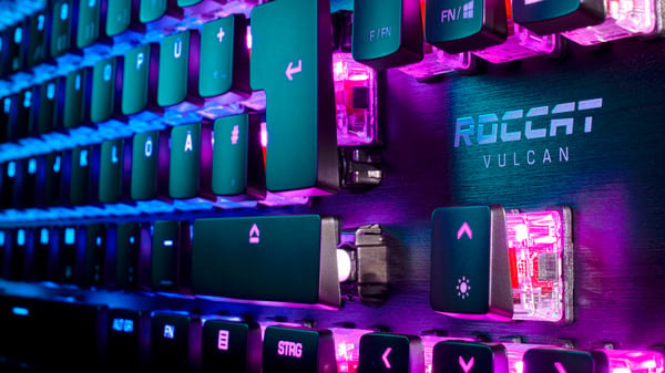ROCCAT Vulcan TKL tastatur Hjem USB AZERTY Fransk Sort