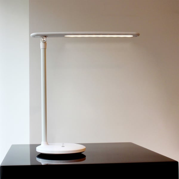 Techly I-LAMP-DSK9 pöytävalaisin 3 W LED G Valkoinen