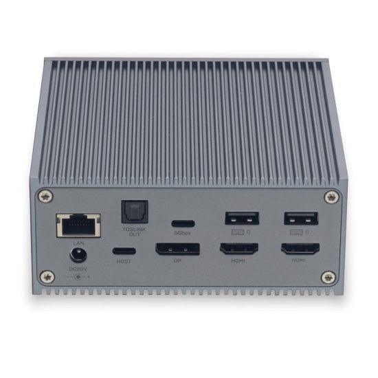 Lindy 43351 dockingstation Docking USB 3.2 Gen 1 (3.1 Gen 1) Type-C Grå