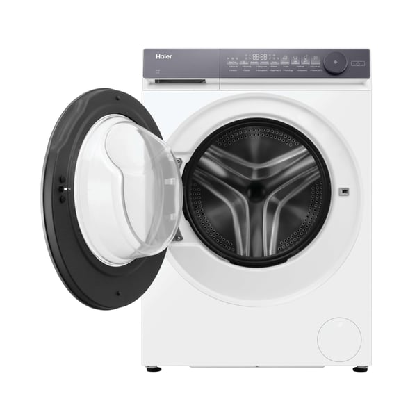 Haier HWD80BP14367TUIT vaskemaskine - tørretumbler Fritstående Front-læsning Hvid