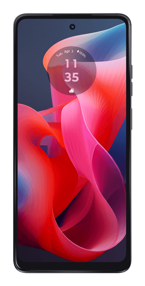 Motorola 24 16,7 cm (6.56") Kaksois-SIM Android 14 4G USB Type-C 4 GB 128 GB 5000 mAh Puuhiili