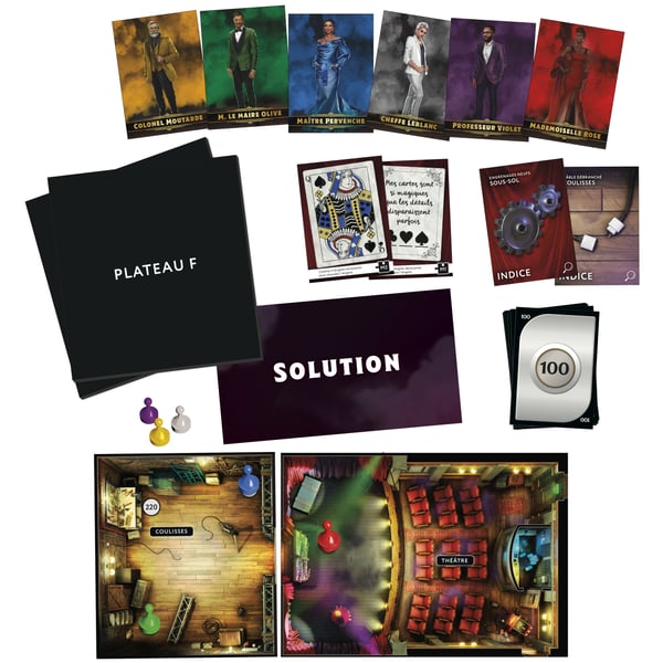 Cluedo Escape: The Illusionist's Club Lautapeli Pakohuonepeli