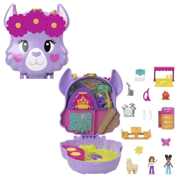 Polly Pocket CAMP ADVENTURE-lamalekväska