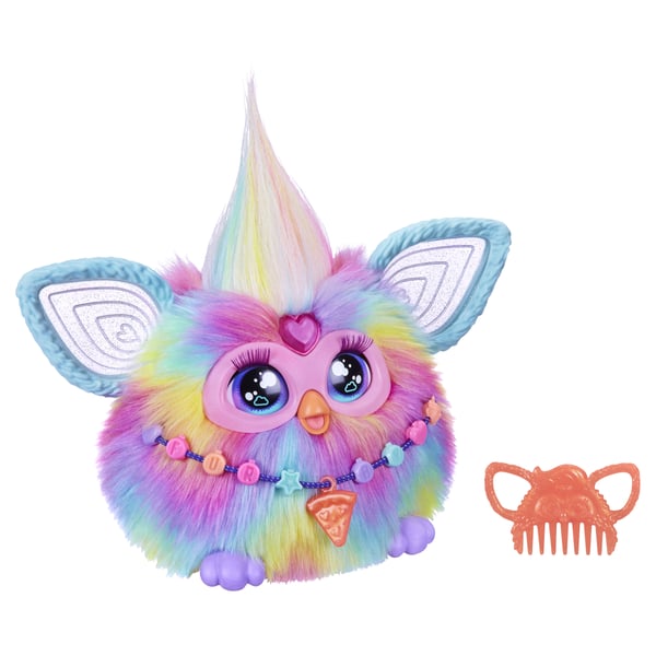 Furby Interaktivt Tie Dye-plyslegetøj