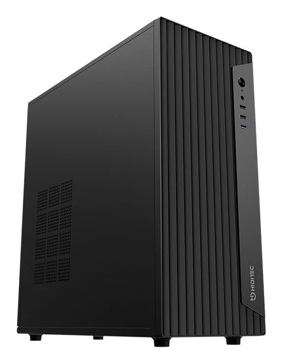 Hiditec Blok Midi Tower Sort