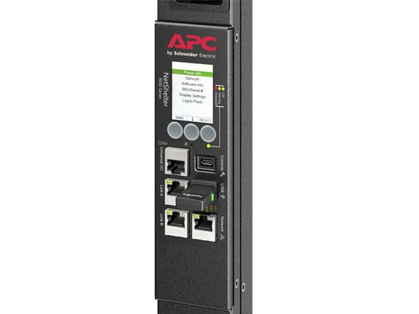 APC APDU9981EU3 strømforsyningsenhed (PDU) 24 AC stikkontakt(er) 0U Sort