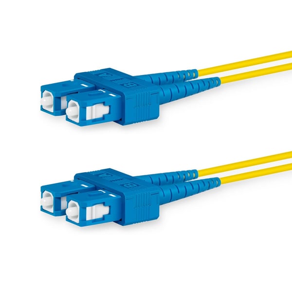 Lanview LVO231386 InfiniBand- ja kuituoptiikkakaapeli 2 m SC Keltainen
