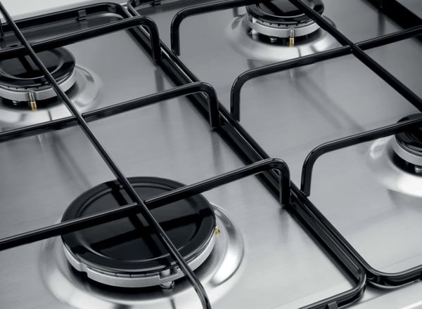 Electrolux KGS6404SX Ruostumaton teräs Kiinteä 60 cm Kaasuliesi 4 alue(tta)