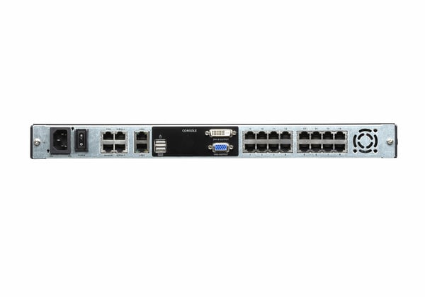 ATEN KL1116VN telinekonsoli 48,3 cm (19") 1280 x 1024 pikseliä Metalli Musta 1U