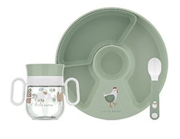 Mepal Children's dinnerware Mio taaperon syöttösetti Vihreä Mepal Children's dinnerware Mio taaperon syöttösetti Vihreä