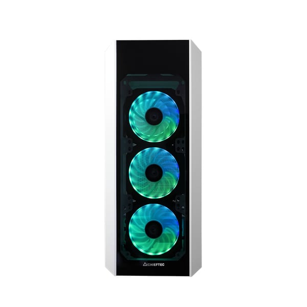Chieftec GL-03W-OP datorväskor Midi Tower Vit