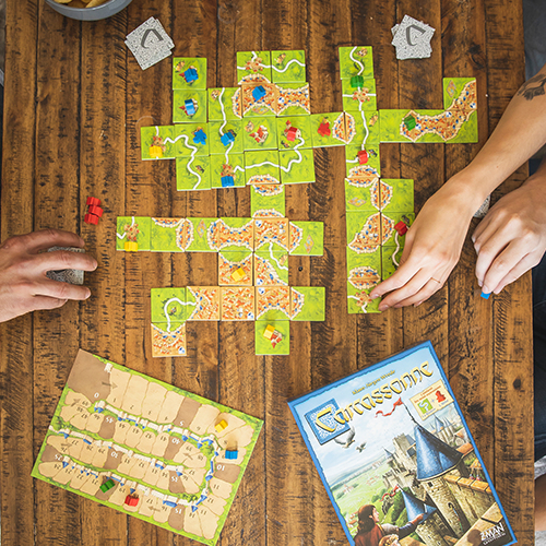 Asmodee Carcassonne Brætspil Krig