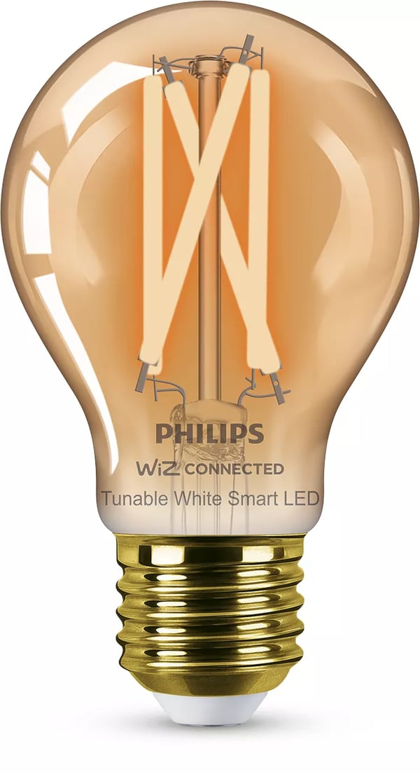 Philips Filamentglödlampa bärnstensgul 7 W (motsvarar 50 W) A60 E27