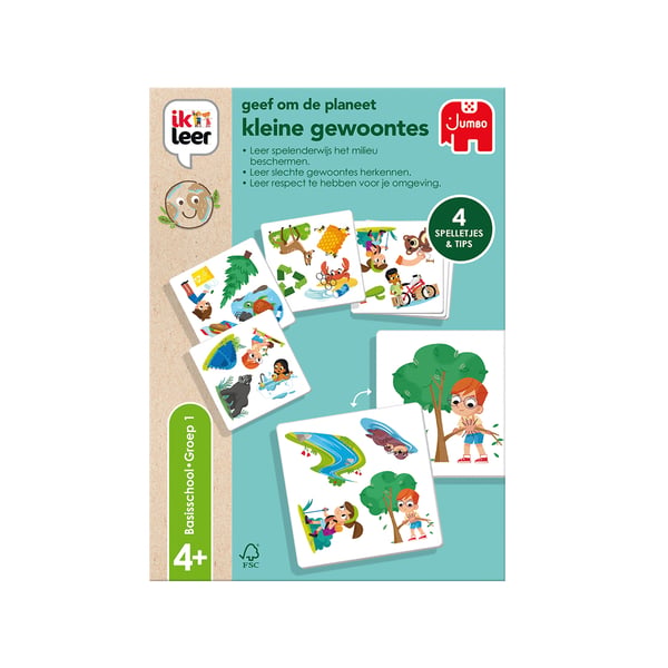 Jumbo Take care of the planet Little actions BNL Lautapeli Opettavainen