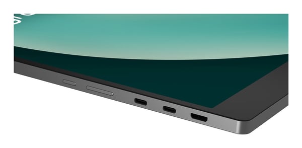 LG 17MT70 Kannettava näyttö Musta, Ruostumaton teräs 43,2 cm (17") LED 2560 x 1600 pikseliä