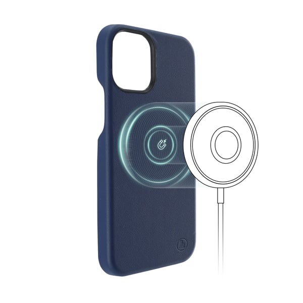 Hama MagCase Finest Sense mobiltelefon etui 13,7 cm (5.4") Cover Blå