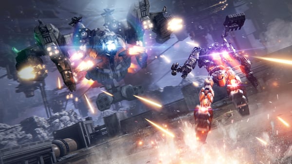 BANDAI NAMCO Entertainment Armored Core VI Fires of Rubicon Launch edition Italienska PlayStation 4