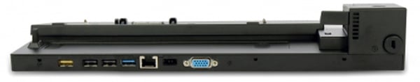 Lenovo 40A00065DK dockningsstationer för bärbara datorer Dockning Svart