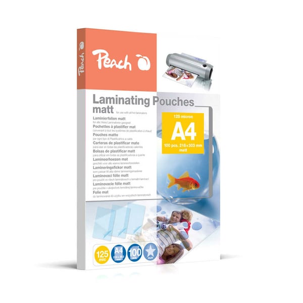 Peach 510621 lamineringspåsar 100 styck