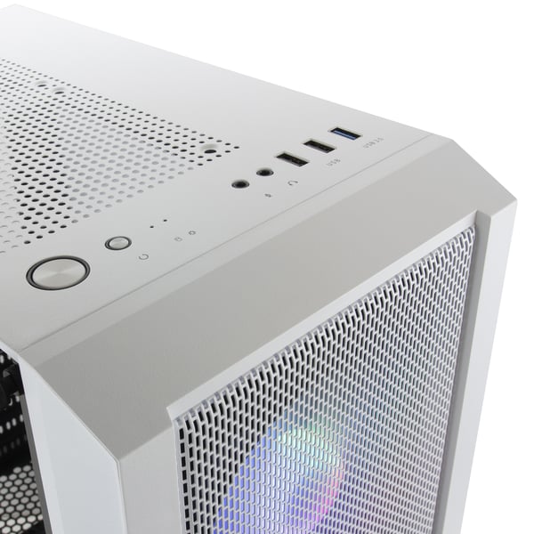 Mars Gaming MCCW datorväskor Midi Tower Vit