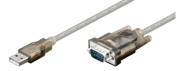 Microconnect 68875 serielkabel Transparent 1,5 m USB Type-A