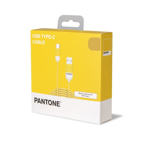Celly PT-TC001-5Y USB-kabel USB 2.0 1,5 m USB A USB C Gul