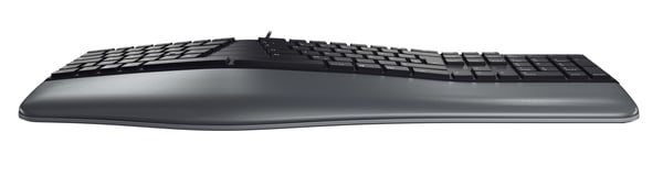CHERRY KC 4500 ERGO tastatur Universel USB QWERTY UK engelsk Sort