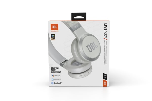 JBL Live 460 NC VALKOINEN