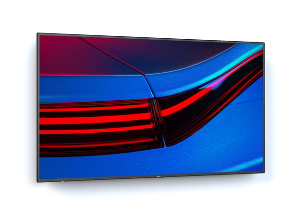 NEC MultiSync P495 Platt skärm för digital skyltning 124,5 cm (49") LCD 700 cd/m² 4K Ultra HD Svart 24/7