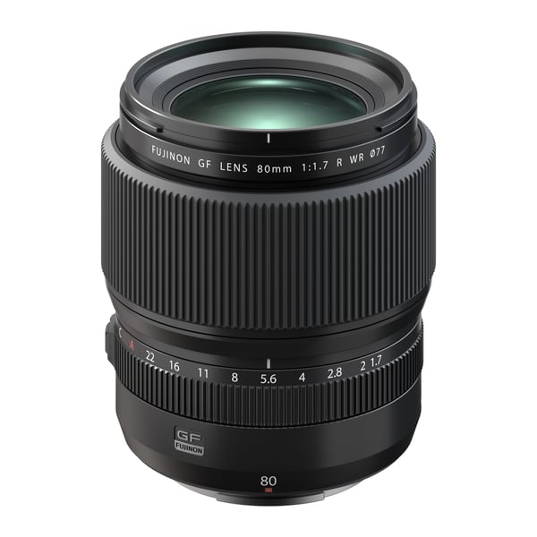 Fujifilm FUJINON GF80mmF1.7 R WR MILC Standardlinse Sort