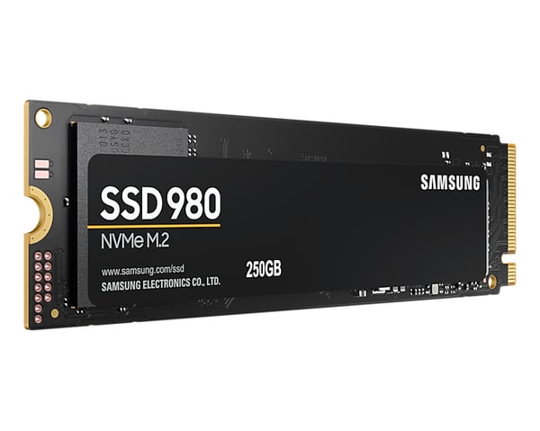 Samsung 980 250 GB M.2 PCI Express 3.0 NVMe V-NAND MLC