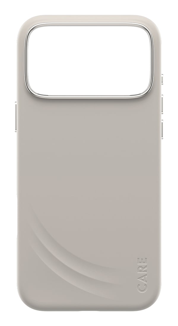 PanzerGlass CARE™ by ® Flow Case Vanilla w. MagSafe iPhone 17 Pro Max mobiltelefonfodral 17,5 cm (6.9") Mobilskal Beige