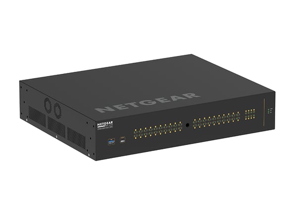 NETGEAR M4250-40G8XF-PoE++ Administreret L2/L3 Gigabit Ethernet (10/100/1000) Strøm over Ethernet (PoE) 2U Sort
