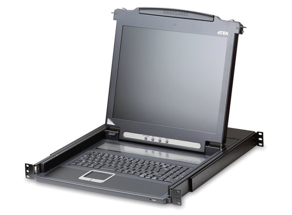 ATEN CL1000M telinekonsoli 43,2 cm (17") Musta 1U
