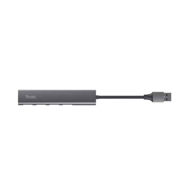 Trust Halyx USB 3.2 Gen 1 (3.1 Gen 1) Type-A 5 Mbit/s Svart, Grå
