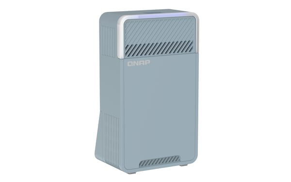 QNAP QMiro-201W langaton reititin Gigabitti Ethernet Kaksitaajuus (2,4 GHz/5 GHz) Sininen