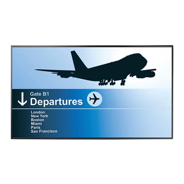 AG Neovo PD-55Q Platt skärm för digital skyltning 138,7 cm (54.6") LCD 700 cd/m² 4K Ultra HD Svart 24/7