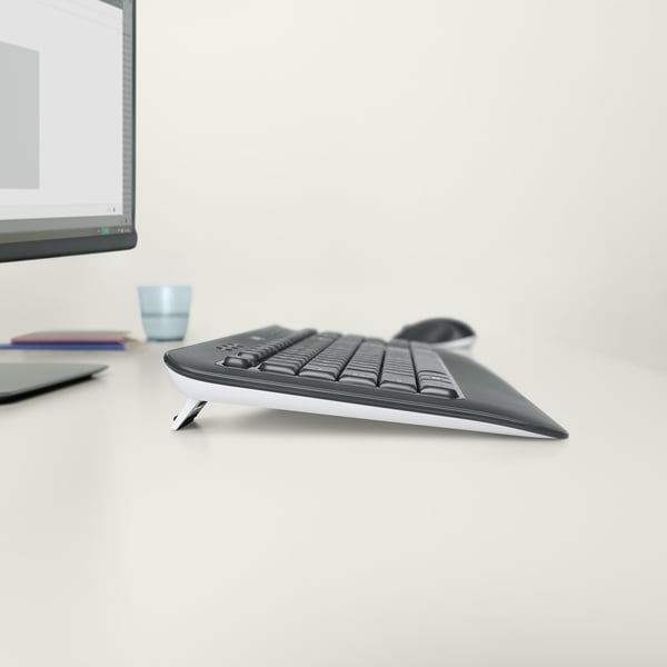 Logitech MK540 Advanced tastatur Mus inkluderet Universel RF trådløst AZERTY Belgisk Sort