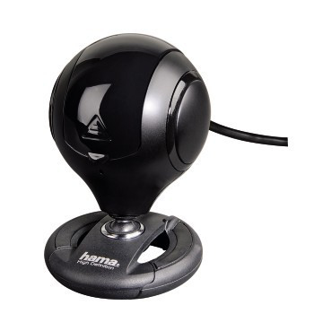 Hama 00053950 verkkokamera 1,3 MP 1280 x 1024 pikseliä USB 2.0 Musta