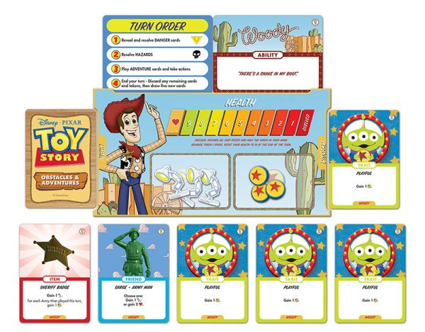 Asmodee TOY STORY OBSTACLES & ADVENTURES Lautapeli Matkailu-/seikkailupeli