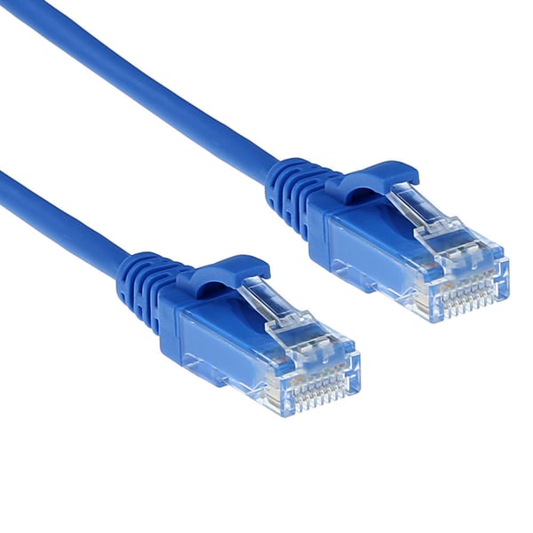 ACT DC9610 netværkskabel Blå 10 m Cat6 U/UTP (UTP)