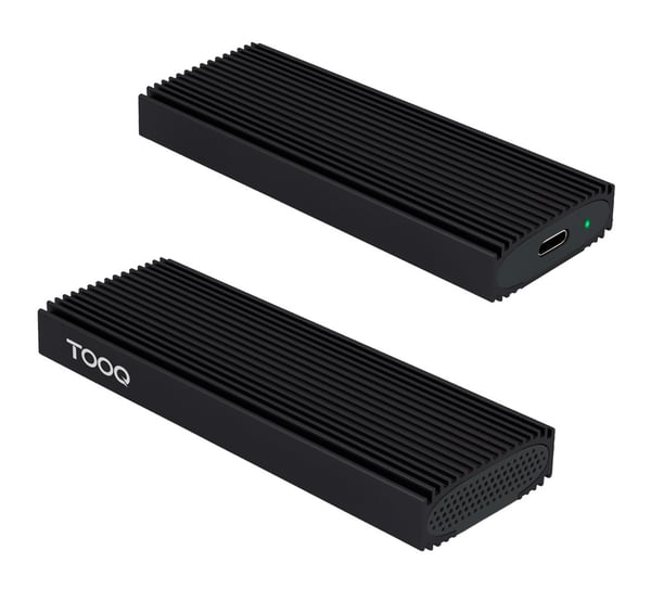 TooQ TQE-2230B tallennusaseman kotelo SSD-kotelo Musta M.2