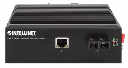 Intellinet 508322 mediakonverterare för nätverk 1310 nm Enkelläge Svart