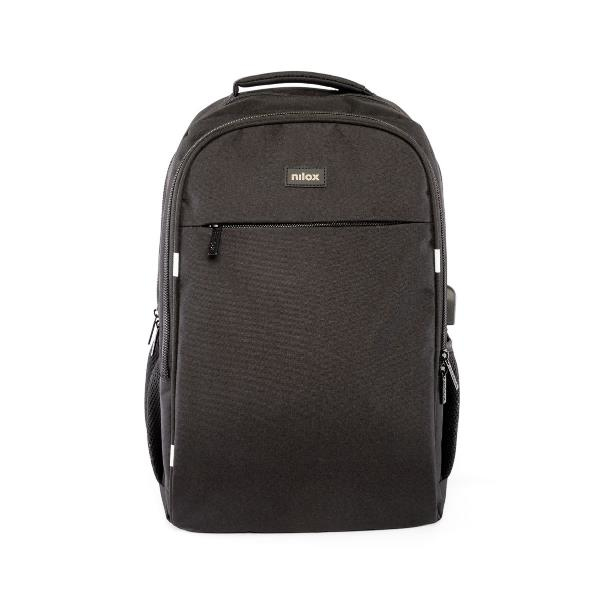 Nilox NXBK041 taske og etui til laptop 39,6 cm (15.6") Rygsæk Sort