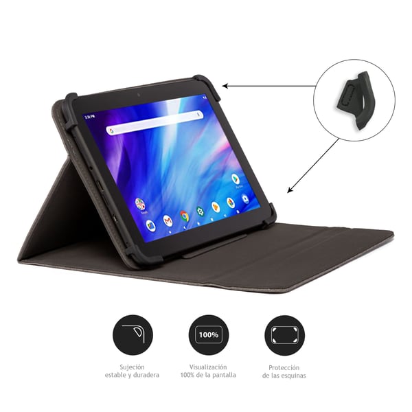 Nilox NXFB005 tablet etui 26,7 cm (10.5") Hylster Grå