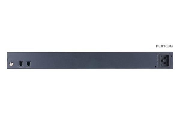 ATEN PE8108G-ATA-G strømforsyningsenhed (PDU) 8 AC stikkontakt(er) 1U Sort