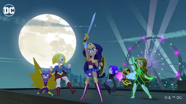 Nintendo DC Super Hero Girls: Teen Power Standard Tyska, Engelska Nintendo Switch