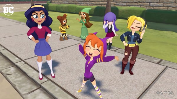 Nintendo DC Super Hero Girls: Teen Power Standard Tyska, Engelska Nintendo Switch