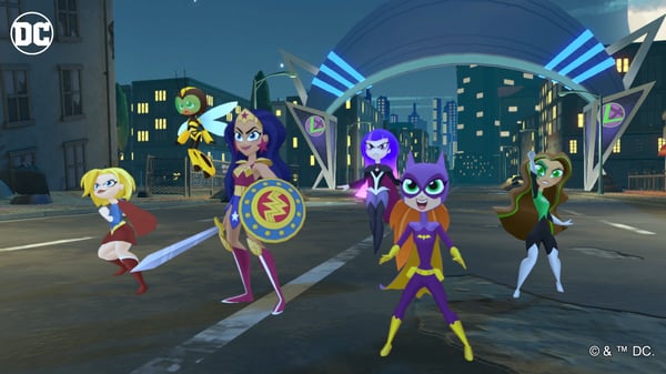 Nintendo DC Super Hero Girls: Teen Power Standard Tyska, Engelska Nintendo Switch